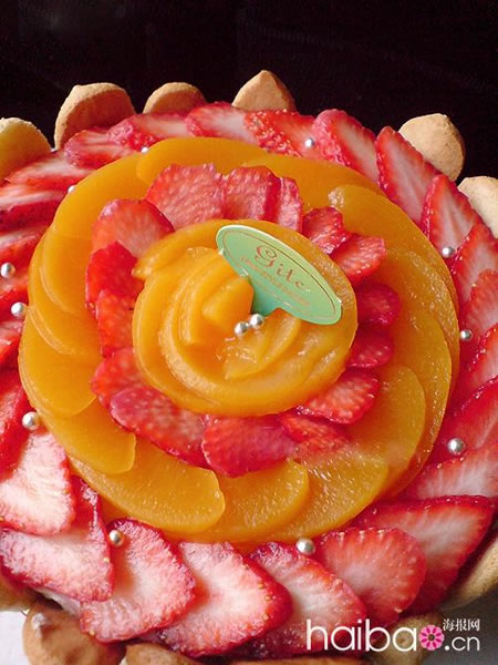 新鮮可口草莓芝士蛋糕的詳細做法(圖解)-久久菜譜網