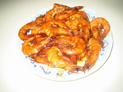 干燒大蝦的做法-久久菜譜網