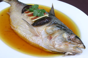 清蒸鰣魚的做法（圖）-久久菜譜網